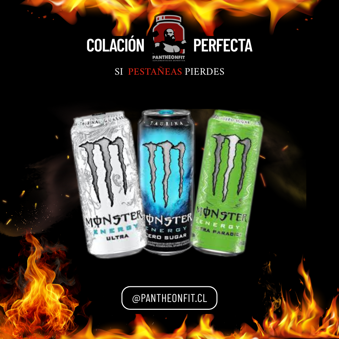 MONSTER ENERGY SIN AZUCAR 473 ML