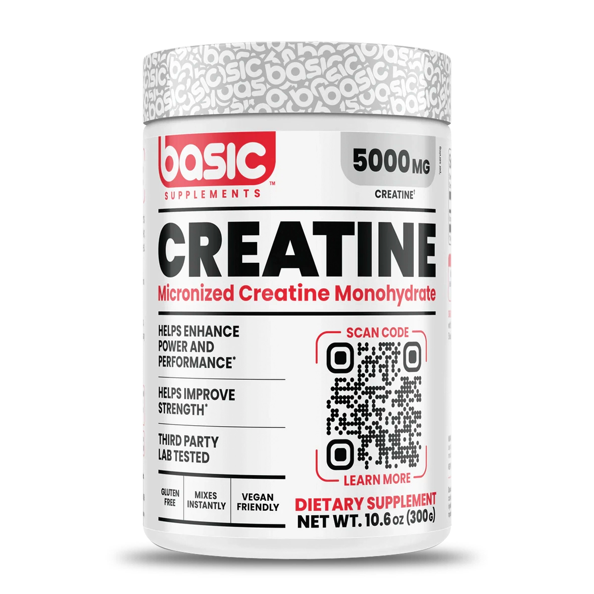 BASIC CREATINA MICRONIZADA 300 GR