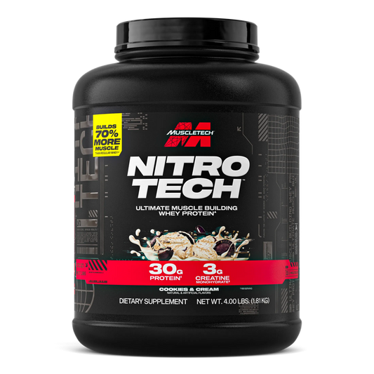 NITROTECH MUSCLETECH WHEY PROTEIN 4 LB