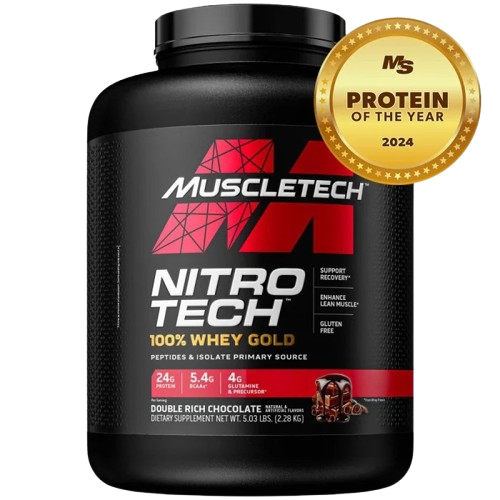 NITROTECH MUSCLETECH 100% WHEY GOLD 5 LB